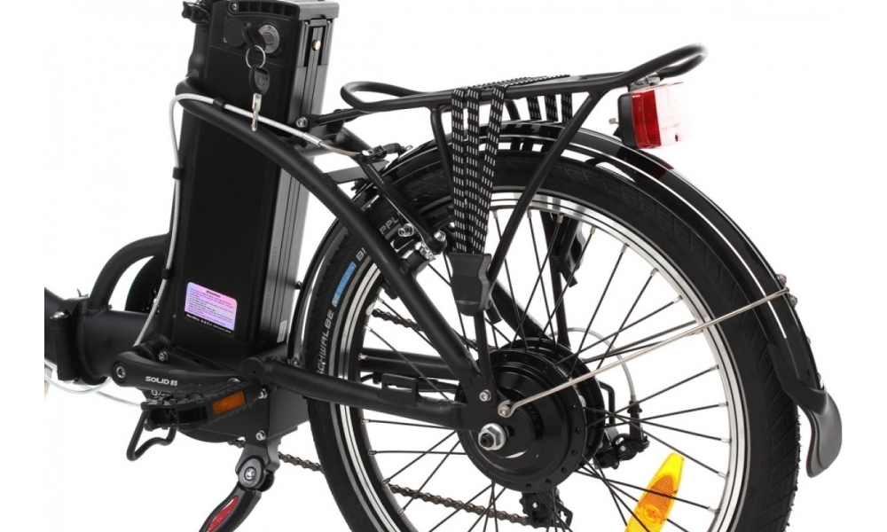 Rower składany elektryczny Ecobike Even Black 2016