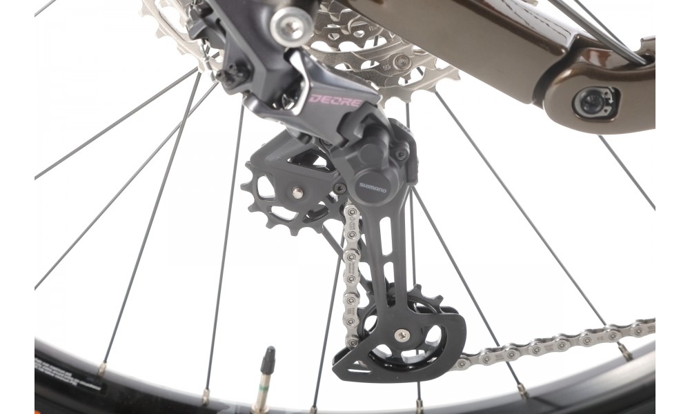 Rower górski elektryczny Haibike AllTrail 6 29  - pomarańczowy-czarny