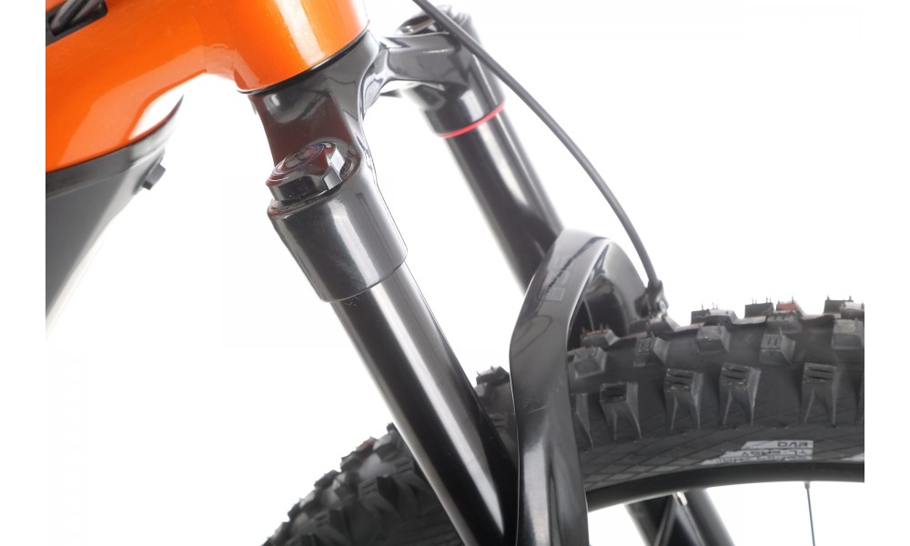 Rower górski elektryczny Haibike AllTrail 6 29  - pomarańczowy-czarny