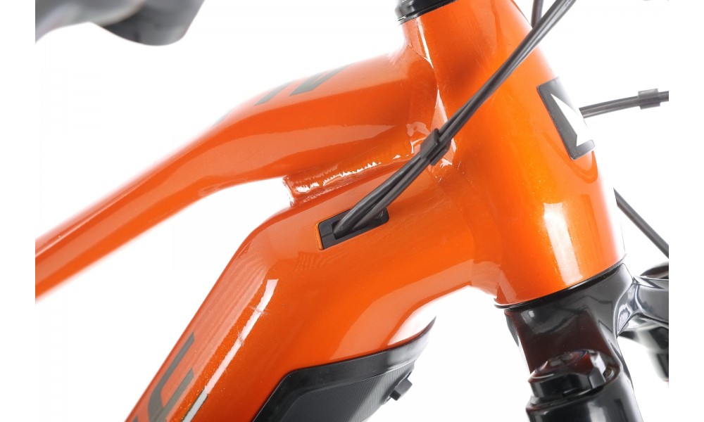 Rower górski elektryczny Haibike AllTrail 6 29  - pomarańczowy-czarny