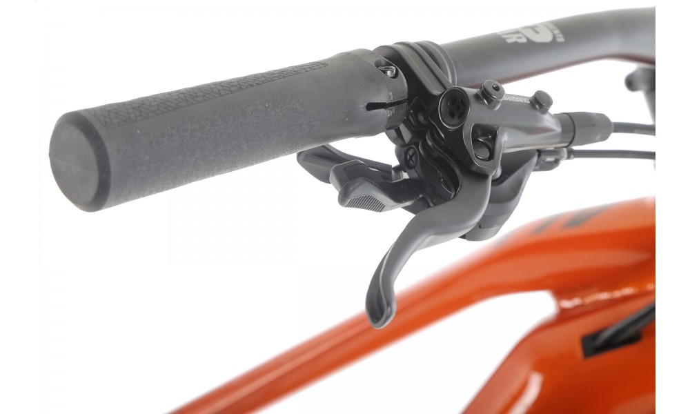 Rower górski elektryczny Haibike AllTrail 6 29  - pomarańczowy-czarny