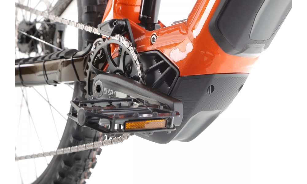 Rower górski elektryczny Haibike AllTrail 6 29  - pomarańczowy-czarny