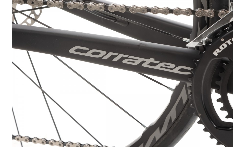 Rower szosowy Corratec CCT Team Race Disc - czarno-niebieski