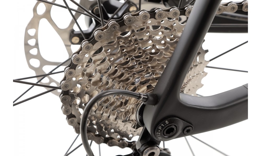 Rower szosowy Corratec CCT Team Race Disc - czarno-srebrny