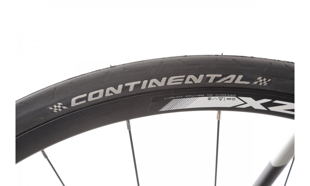 Rower szosowy Corratec CCT Team Race Disc - czarno-srebrny