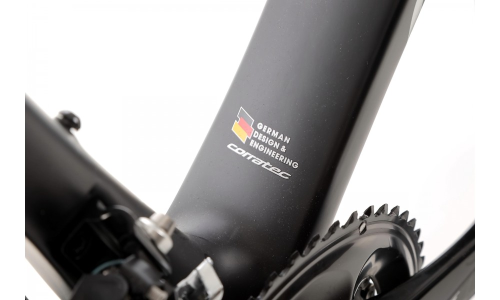 Rower szosowy Corratec CCT Team Race Disc - czarno-srebrny