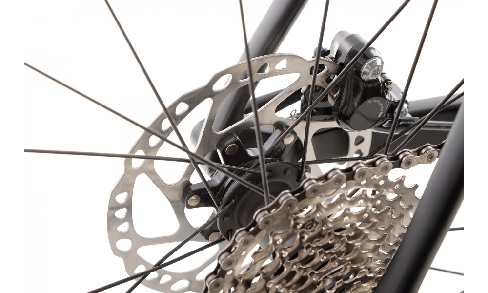 Rower szosowy Corratec CCT Team Race Disc - czarno-srebrny