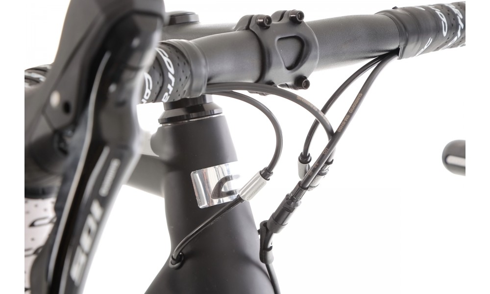 Rower szosowy Corratec CCT Team Race Disc - czarno-srebrny