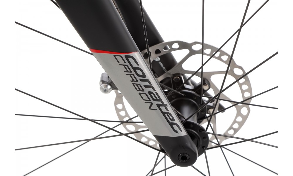 Rower szosowy Corratec CCT Team Race Disc - czarno-srebrny