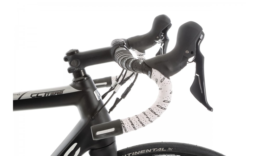 Rower szosowy Corratec CCT Team Race Disc - czarno-srebrny