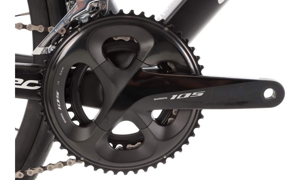 Rower szosowy Corratec CCT Team Race Disc - czarno-srebrny