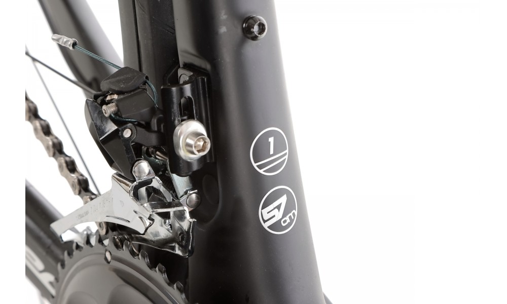 Rower szosowy Corratec CCT Team Race Disc - czarno-srebrny