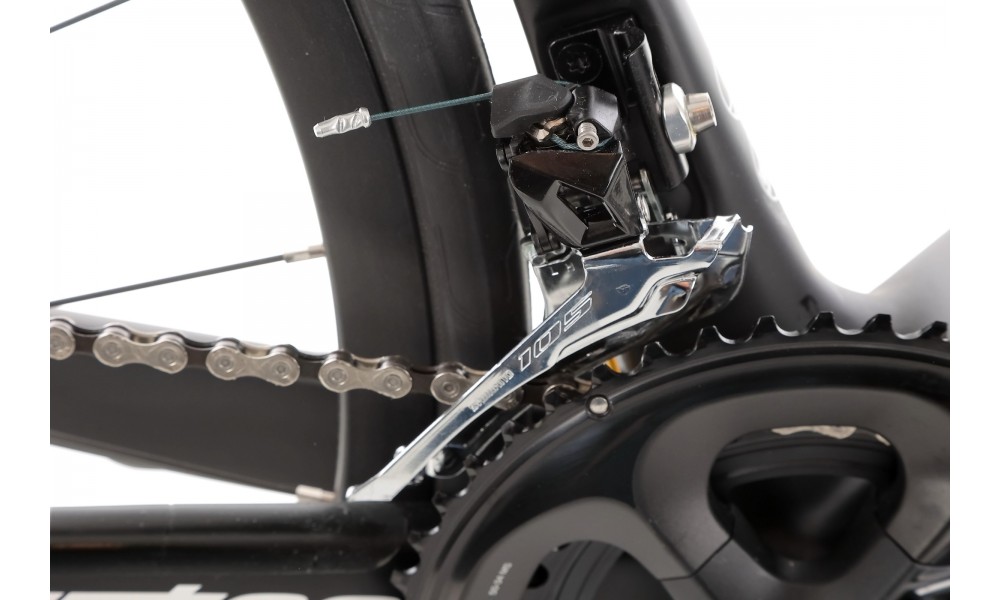 Rower szosowy Corratec CCT Team Race Disc - czarno-srebrny