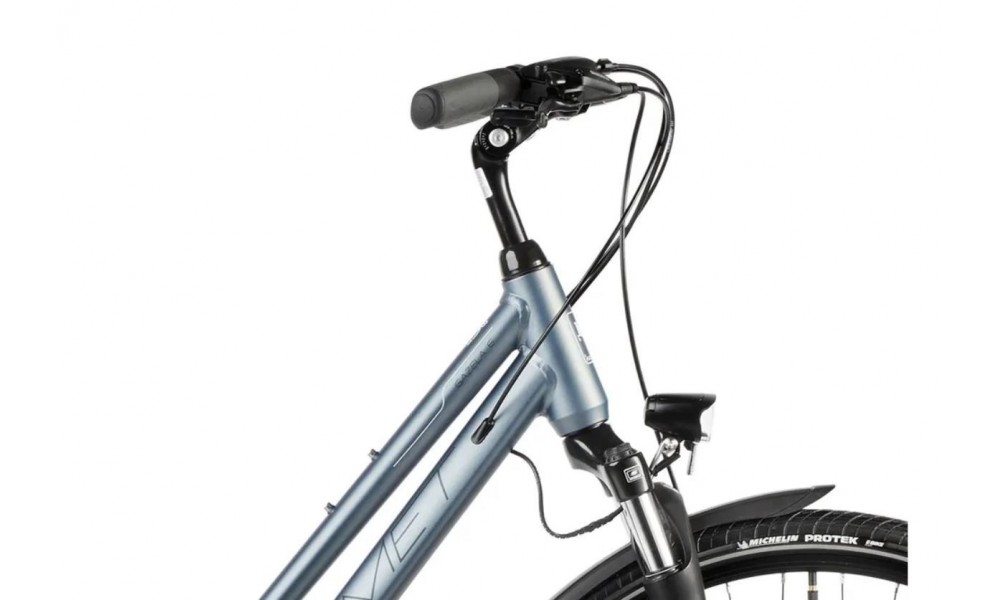 Rower trekkingowy Romet Gazela 6 - grafitowy-czarny