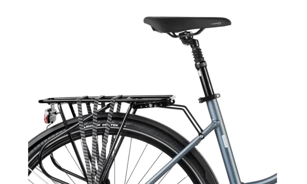 Rower trekkingowy Romet Gazela 6 - grafitowy-czarny