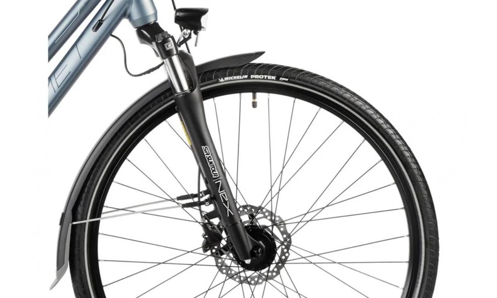 Rower trekkingowy Romet Gazela 6 - grafitowy-czarny