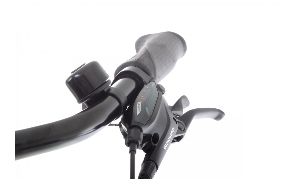 Rower trekkingowy Romet Gazela 6 - bordowo-grafitowy