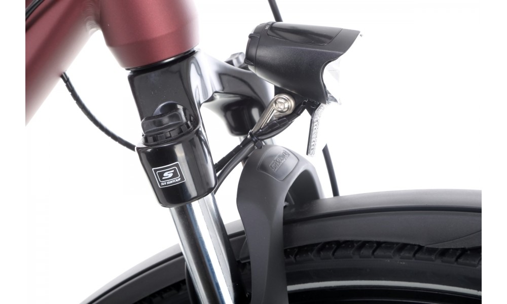 Rower trekkingowy Romet Gazela 6 - brązowo-szampański