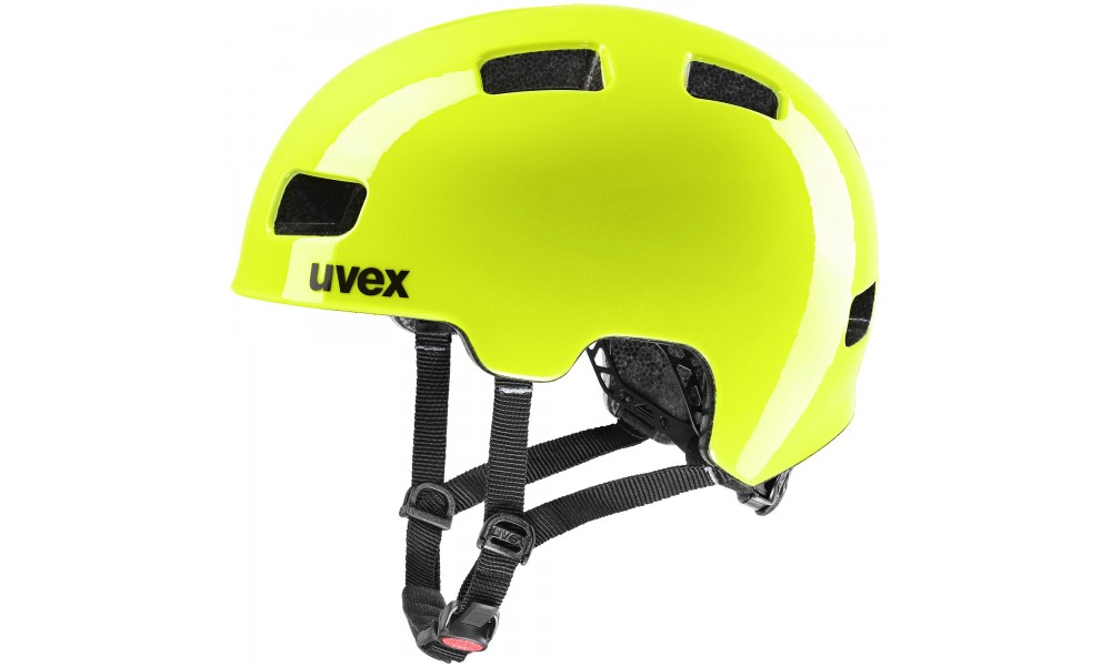 Kask rowerowy Uvex Hlmt 4 - żółty