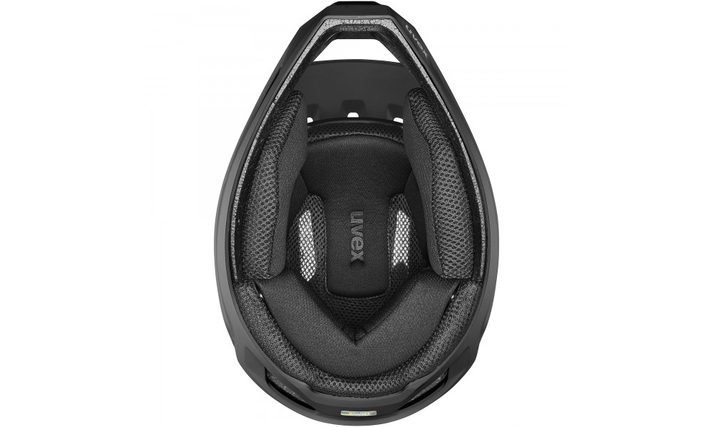 Kask rowerowy Uvex Ravage - czarny matowy