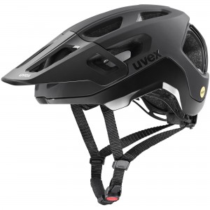 Kask rowerowy Uvex React MIPS - czarny matowy 1