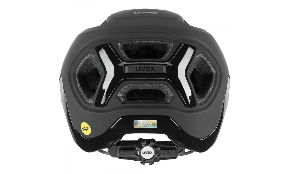 Kask rowerowy Uvex React MIPS - czarny matowy