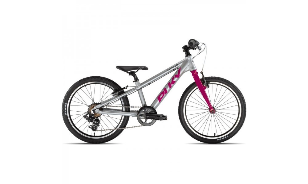 Rower dziecięcy Puky LS-PRO 20-7 Alu  - srebrno-różowy