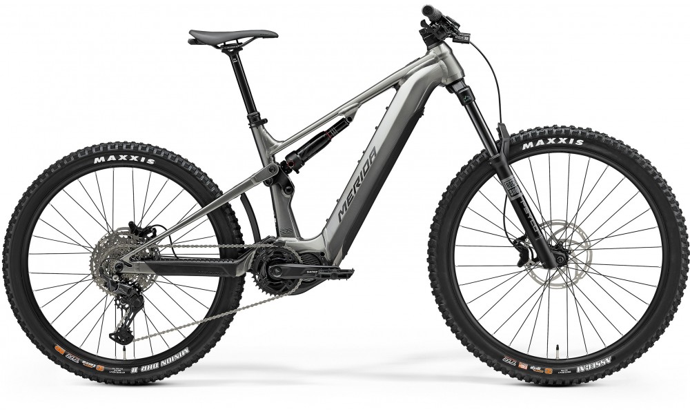Rower górski elektryczny Merida eOne-Sixty 575 2025 - szaro-czarny