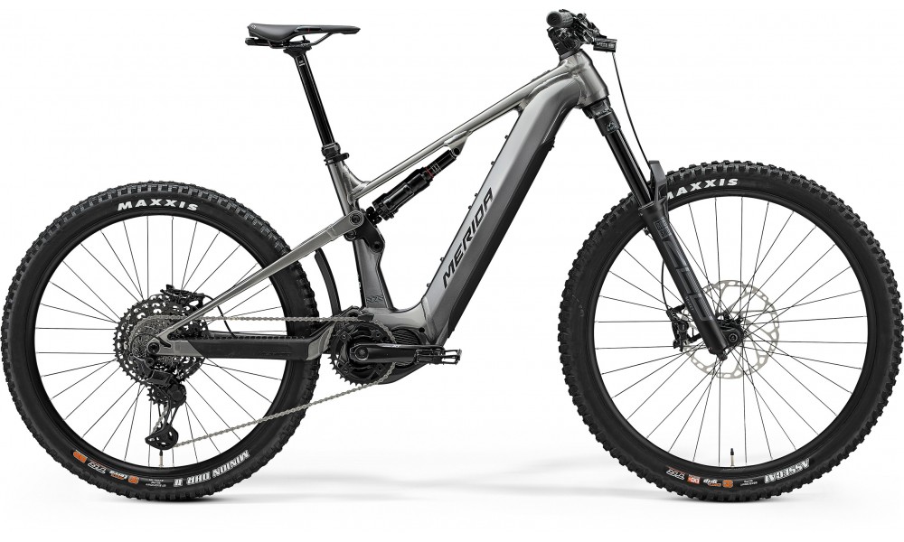 Rower górski elektryczny Merida eOne-Sixty 875 2025 - szaro-czarny