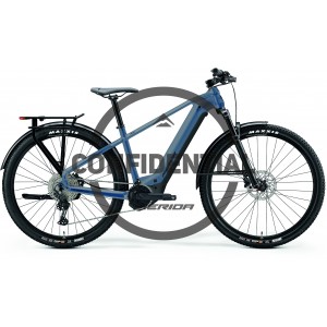 Rower trekkingowy elektryczny Merida eFloat CC 400 EQ 2025 - niebiesko-czarny 1