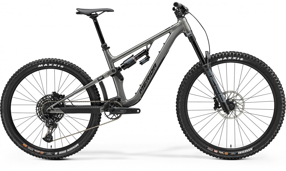 Rower górski Merida One-Sixty 700 2025 - srebrno-czarny