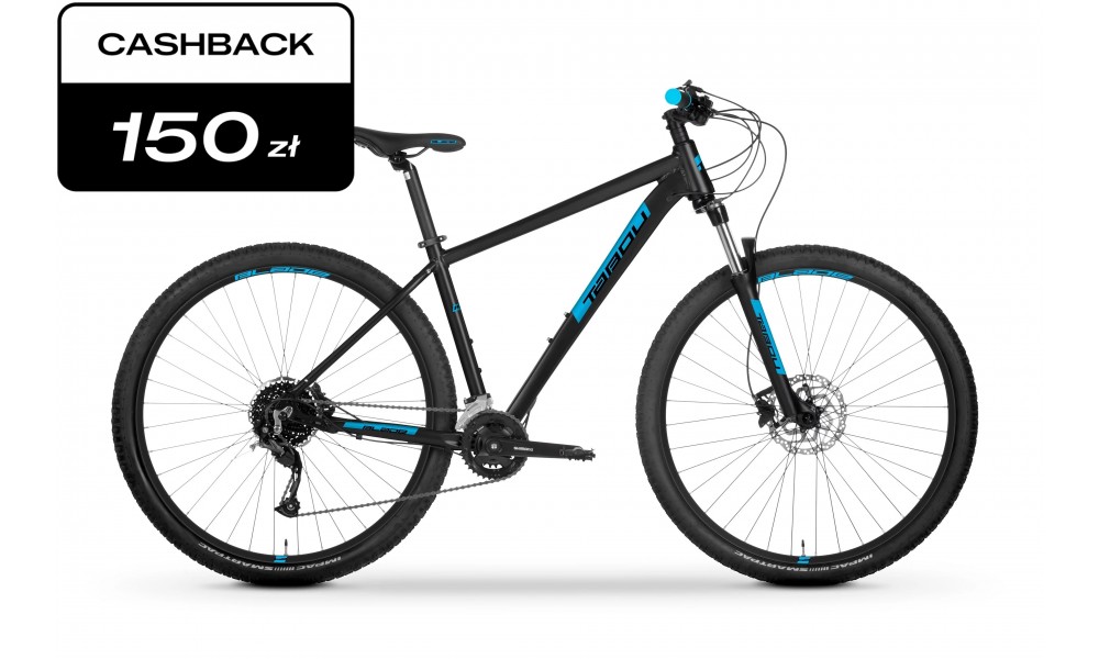 Rower górski Tabou Blade 29 3.0 2025 - czarny-niebieski