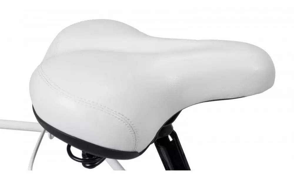 Rower miejski Azimut Vintage 26 TX7 - miętowo-biały