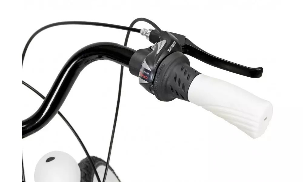 Rower miejski Azimut Vintage 26 TX7 - miętowo-biały