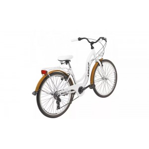 Rower miejski Azimut Vintage 26 TX7 - biały 2