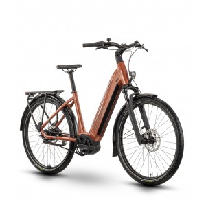 Rower miejski elektryczny R-Raymon Metmo FW - miedziany 2