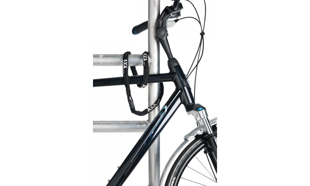 Zamek rowerowy AXA Chain Rigid RCC 120cm/35mm szyfr - niebieski