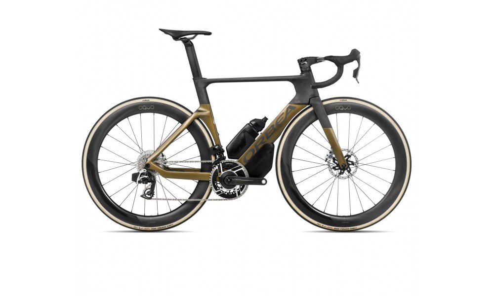 Rower szosowy Orbea Orca Aero M11eLTD 2025 - oliwkowo-czarny