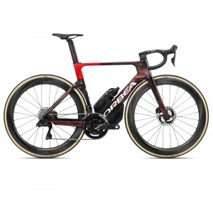 Rower szosowy Orbea Orca Aero M10i Replica 2025 - czerwono-bordowy 1