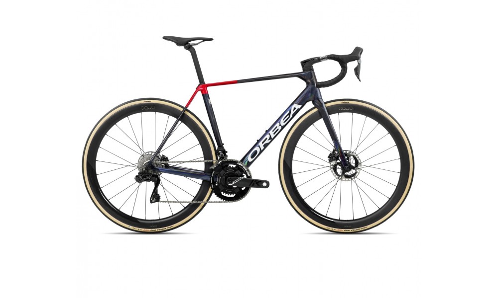 Rower szosowy Orbea Orca M10i Replica 2025 - niebiesko-czerwony