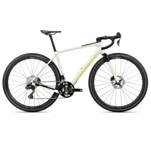 Rower gravel Orbea Terra M20iTEAM 2025 - biało-żółty 1
