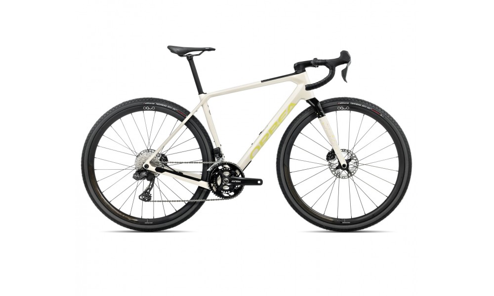 Rower gravel Orbea Terra M20iTEAM 2025 - biało-żółty