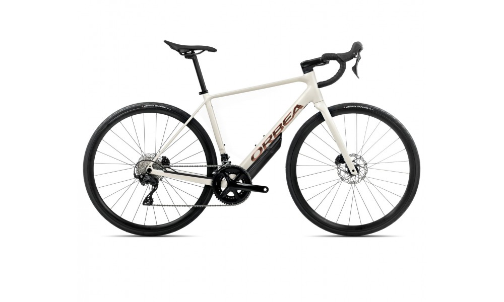 Rower szosowy Orbea Avant H30 2025 - biało-brązowy
