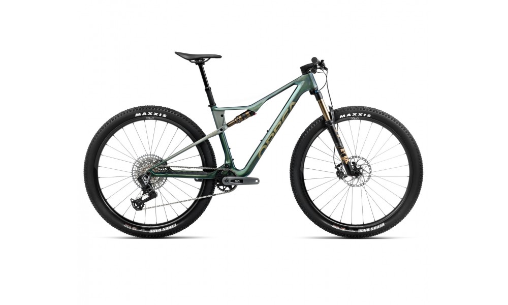 Rower górski Orbea Oiz M10 AXS 2025 - zielono-szary