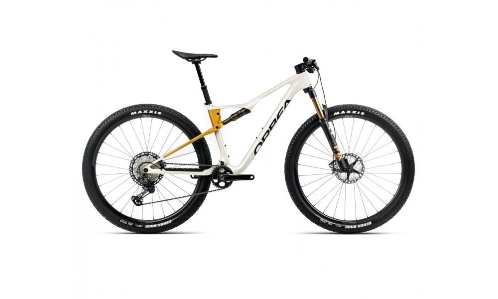 Rower górski Orbea Oiz M10 XTR 2025 - biało-żółty