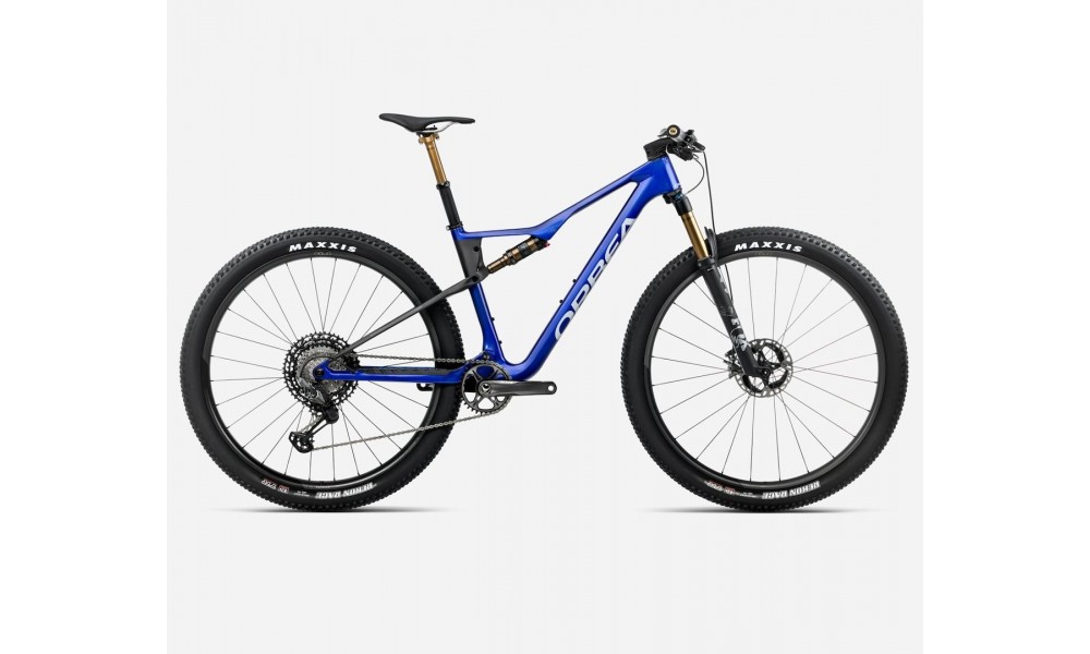 Rower górski Orbea Oiz M-TEAM Factory 2025 - niebiesko-czarny