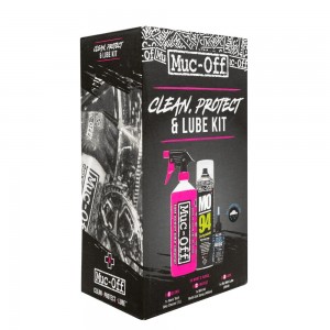 Zestaw do czyszczenia Muc-Off Wash Protect and Lube Kit 1