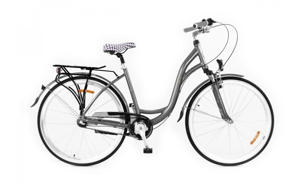 Rower miejski Storm Paris 3S AMT 28" - grafitowy