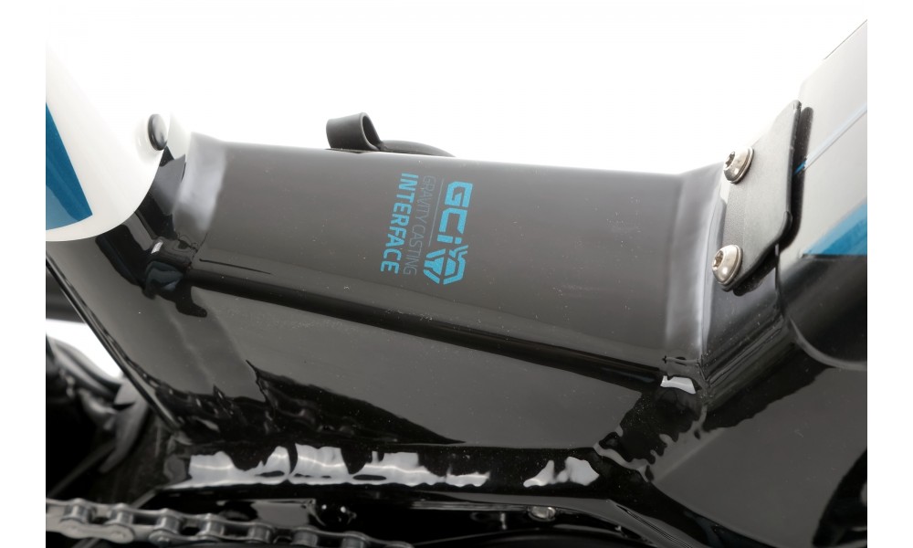 Rower miejski elektryczny R-Raymon CityRay E 7.0 CB - biało-czarny