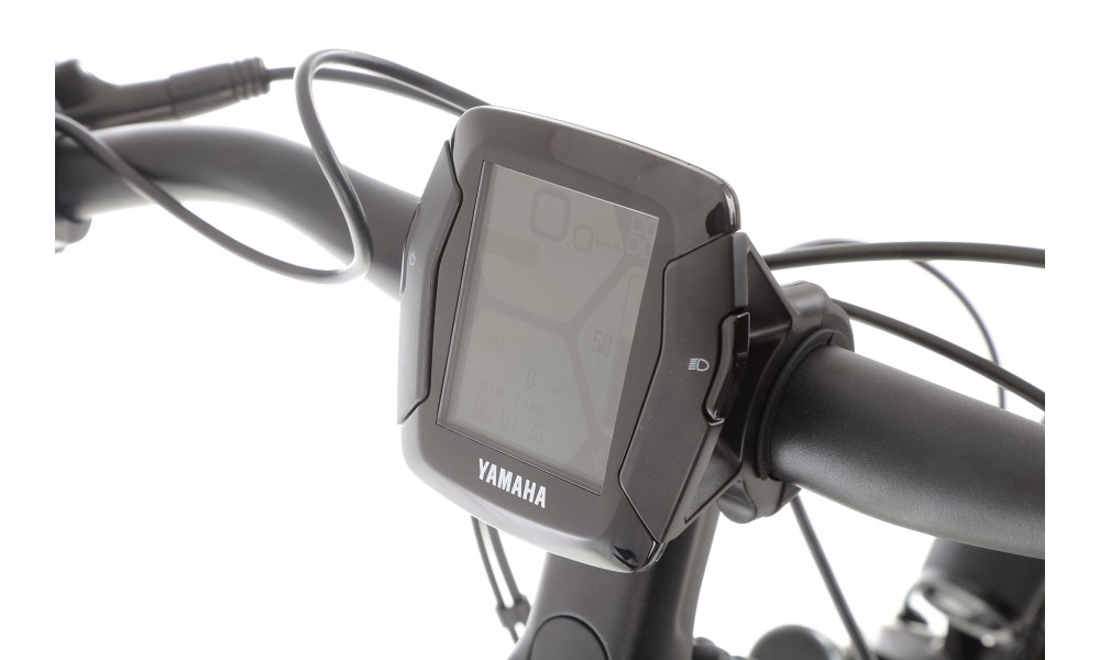 Rower miejski elektryczny R-Raymon CityRay E 7.0 CB - biało-czarny